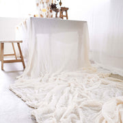 Natural - Textured Cotton Tablecloth